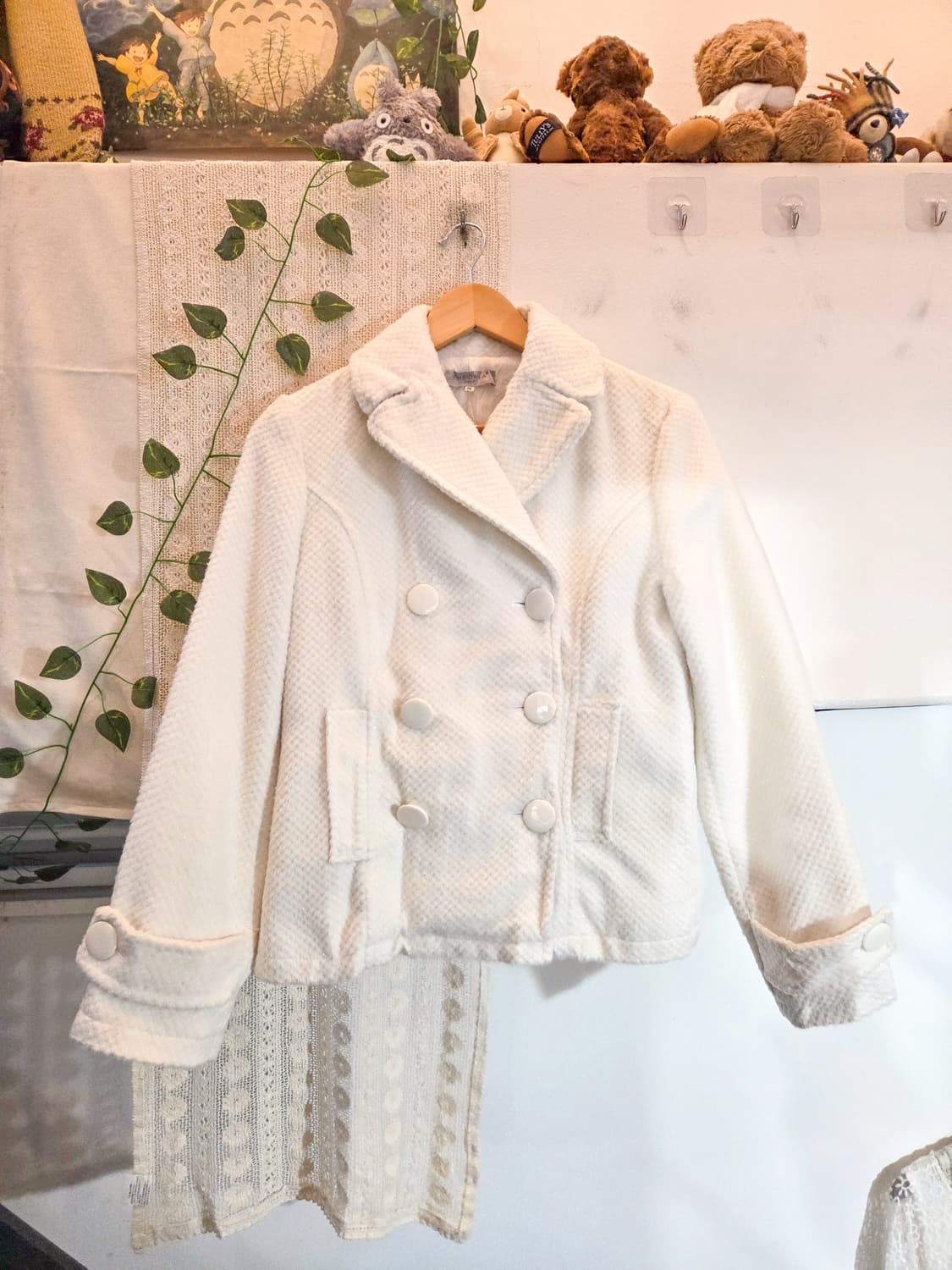 펄 화이트 코트 상품이미지1