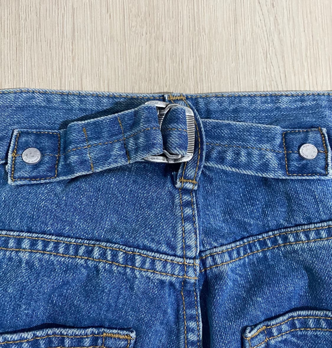 STU 우먼 플레어드 데님 팬츠 (L) 상품이미지7