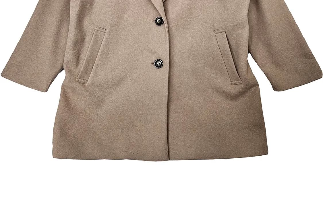 콜자 베이지 오버핏 코트  상품이미지4