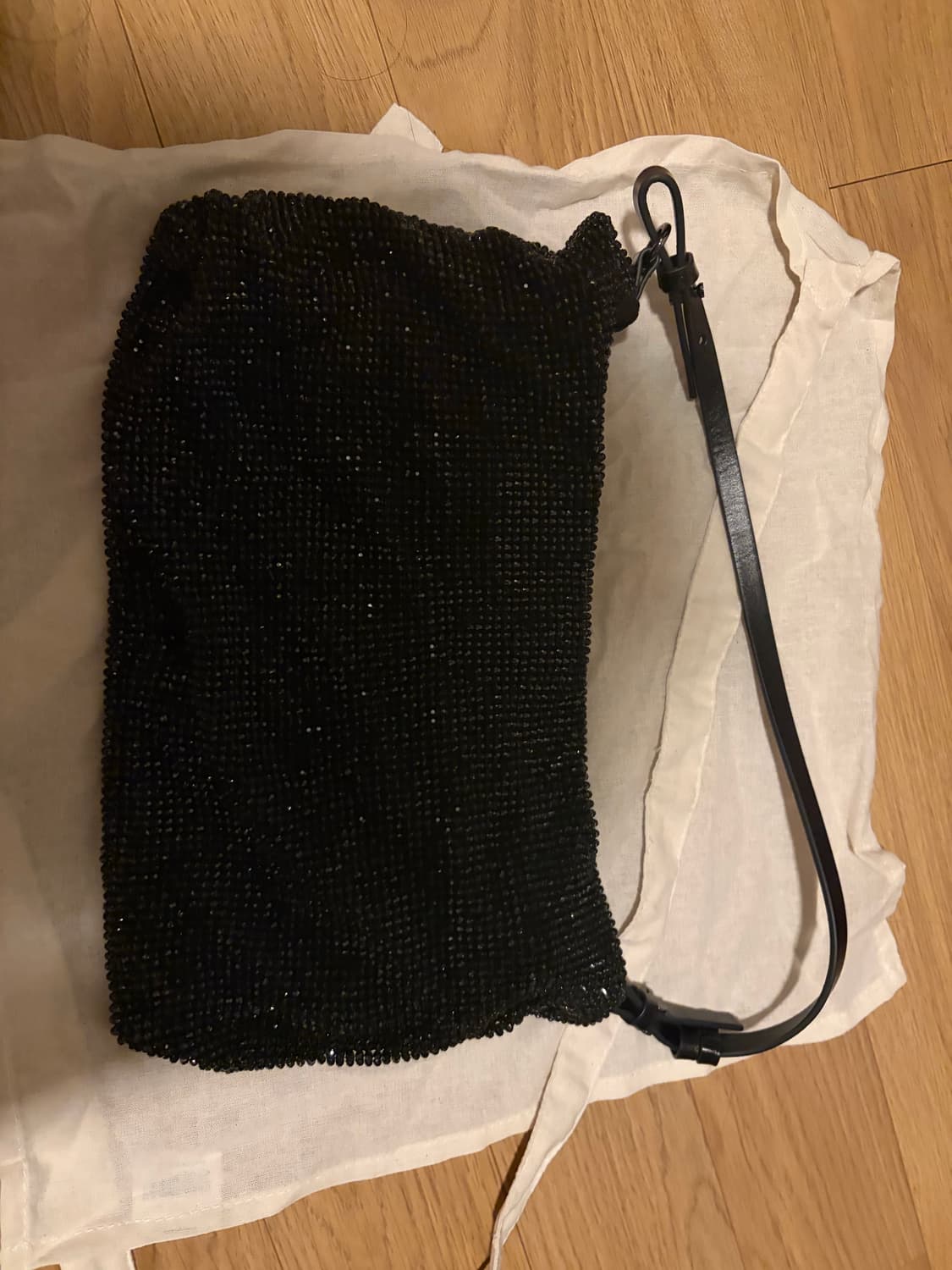 Arket 라인스톤 숄더 백 상품이미지3