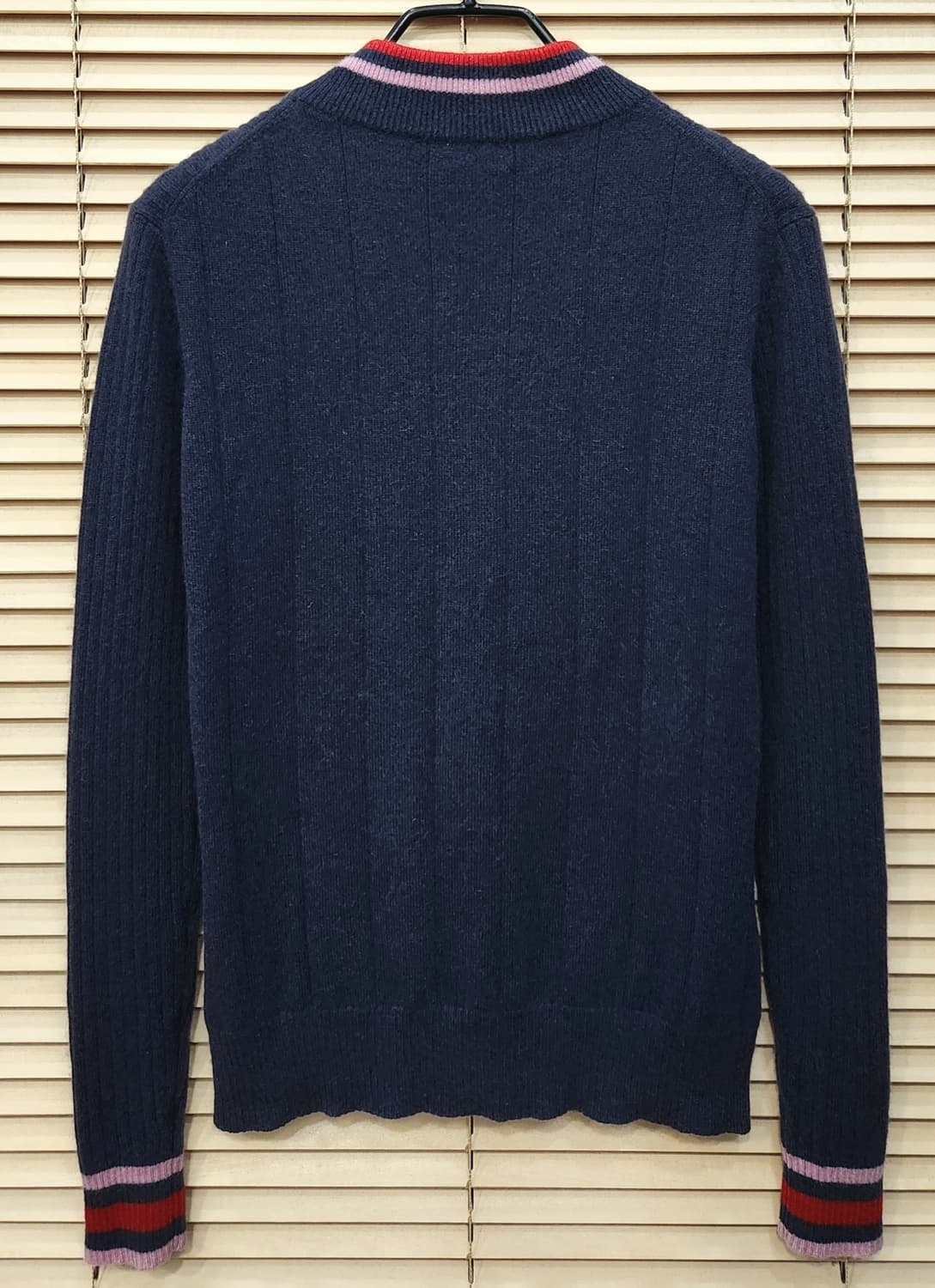 이태리 캐시미어100 여성니트짚업 상품이미지4