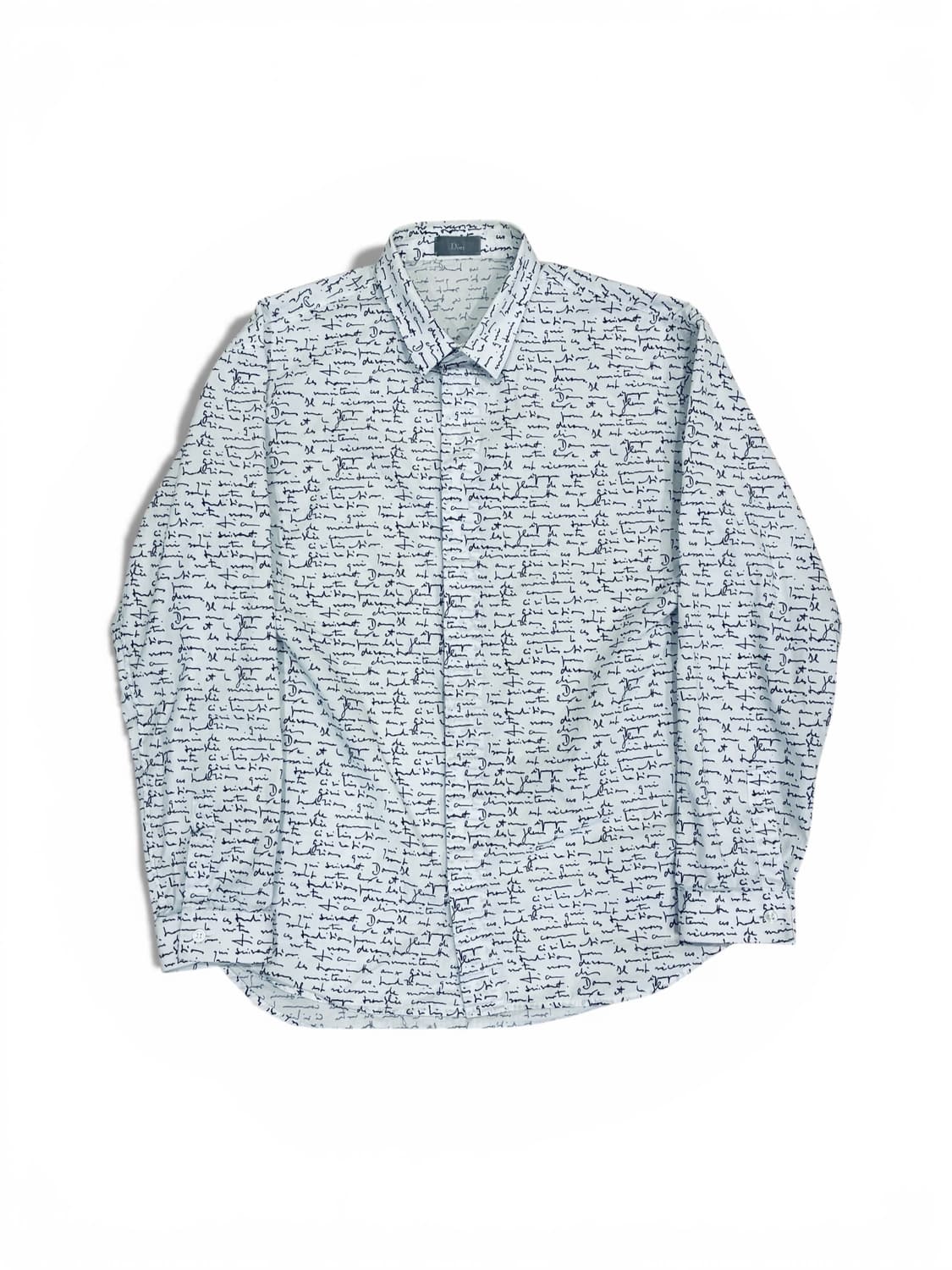 디올 옴므 스크립셔츠 fw15 상품이미지1