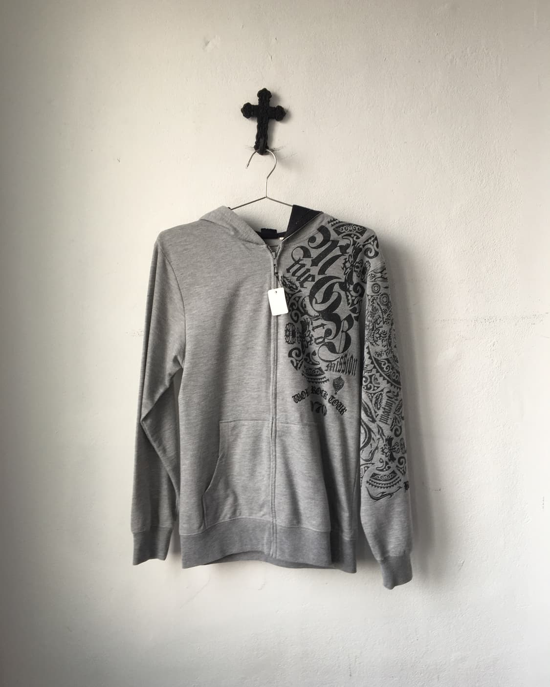 Printing point hood zip up 상품이미지2