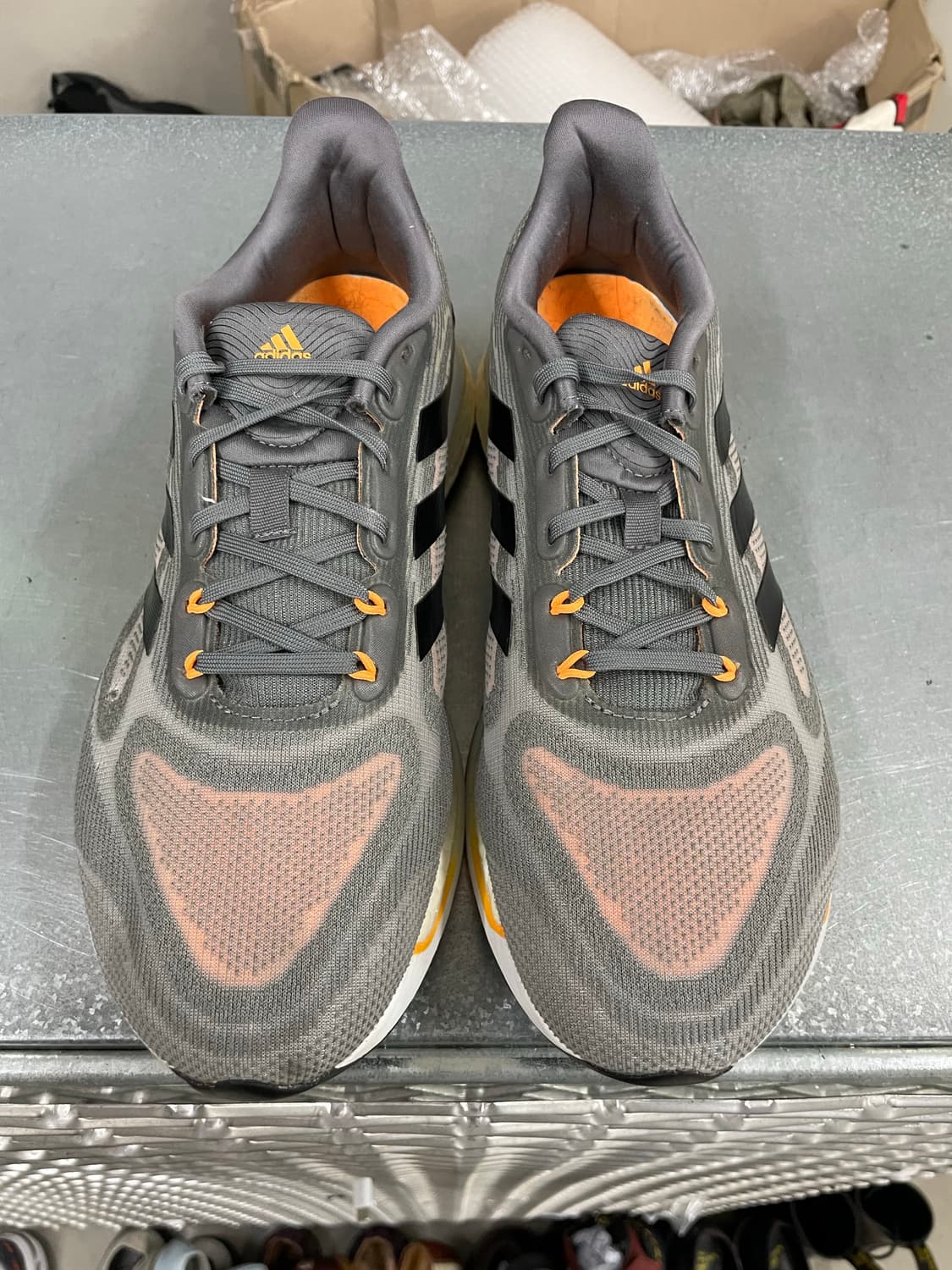 아디다스 슈퍼노바 그레이 플래시 오렌지 255 상품이미지5