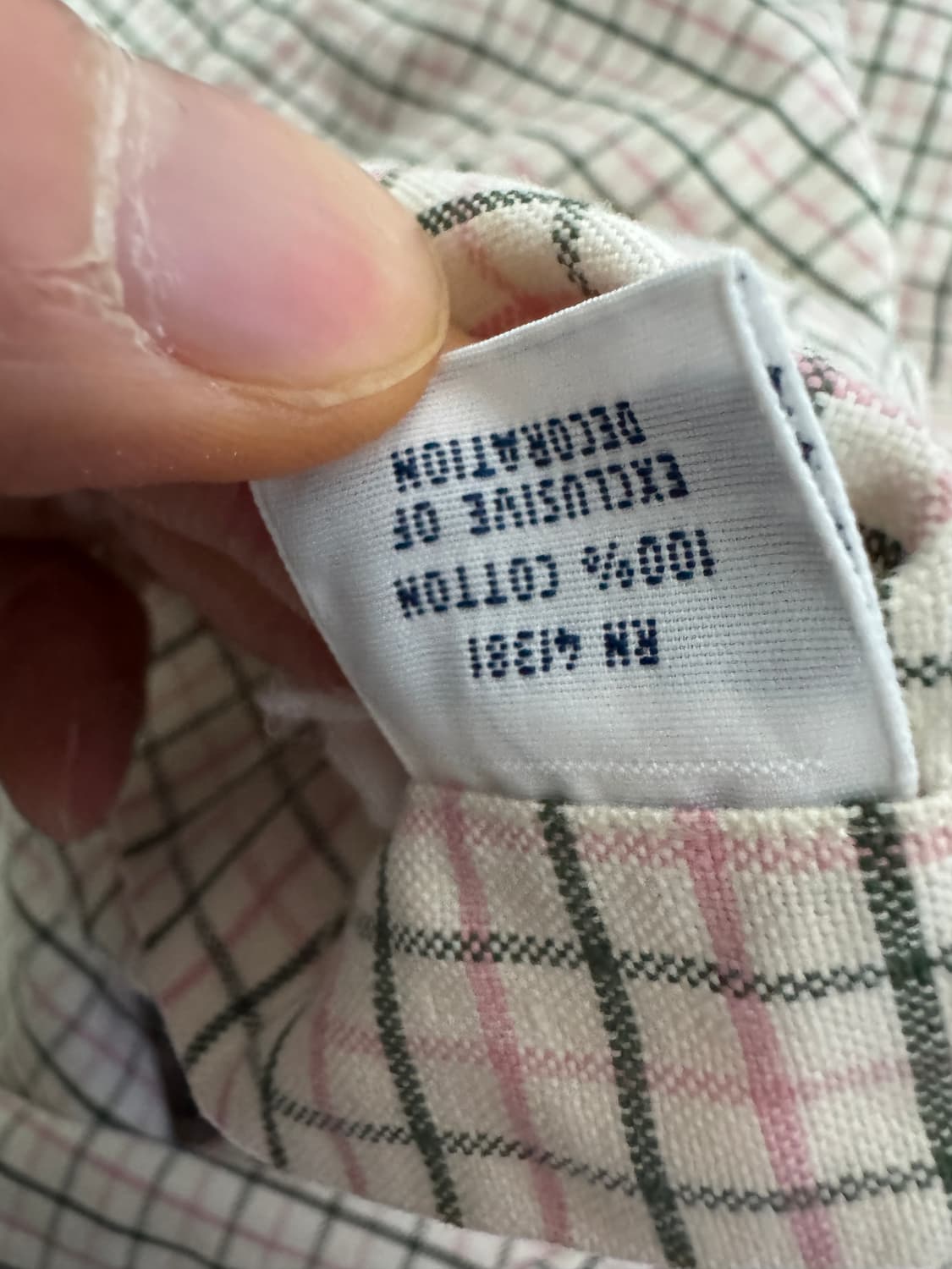 폴로 랄프로렌 커스텀 핏 귀여운 체크 셔츠 S ~ M 상품이미지5