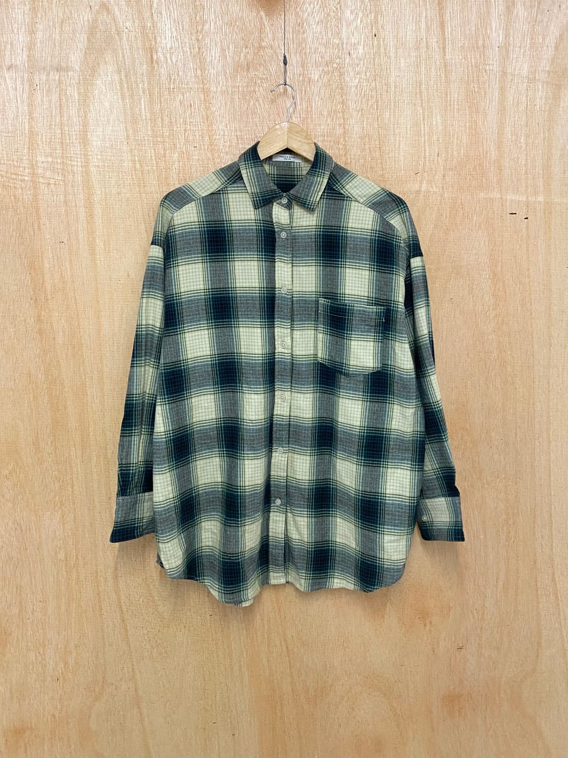 프릭스스토어 옴브레 체크셔츠 상품이미지1