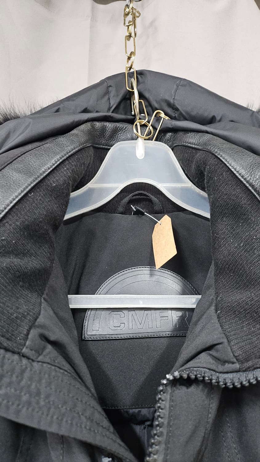 CMFR곰리 블랙 패딩 점퍼 M 상품이미지7