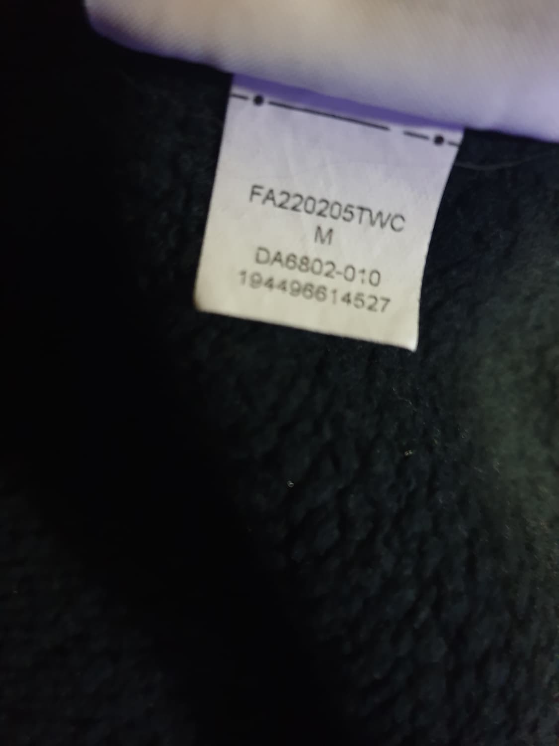 나이키 조던 점프맨 로고 기모 후드티 블랙 (M) 상품이미지5