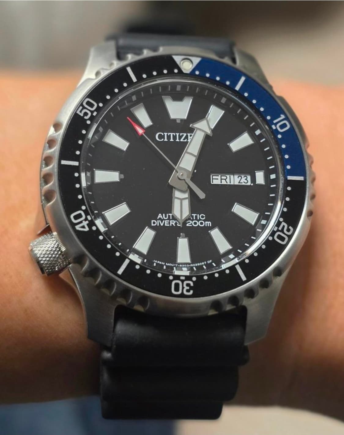 시티즌 (CITIZEN) 복어 프로마스터 오토메틱 다이버 시계 상품이미지4