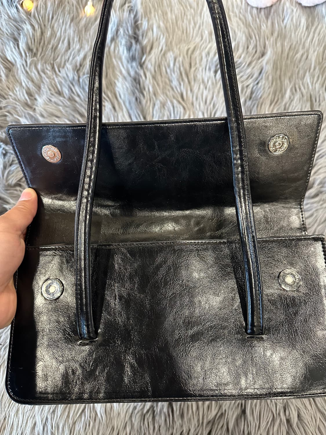 고세 GO·CCE 레더 숄더백 상품이미지3