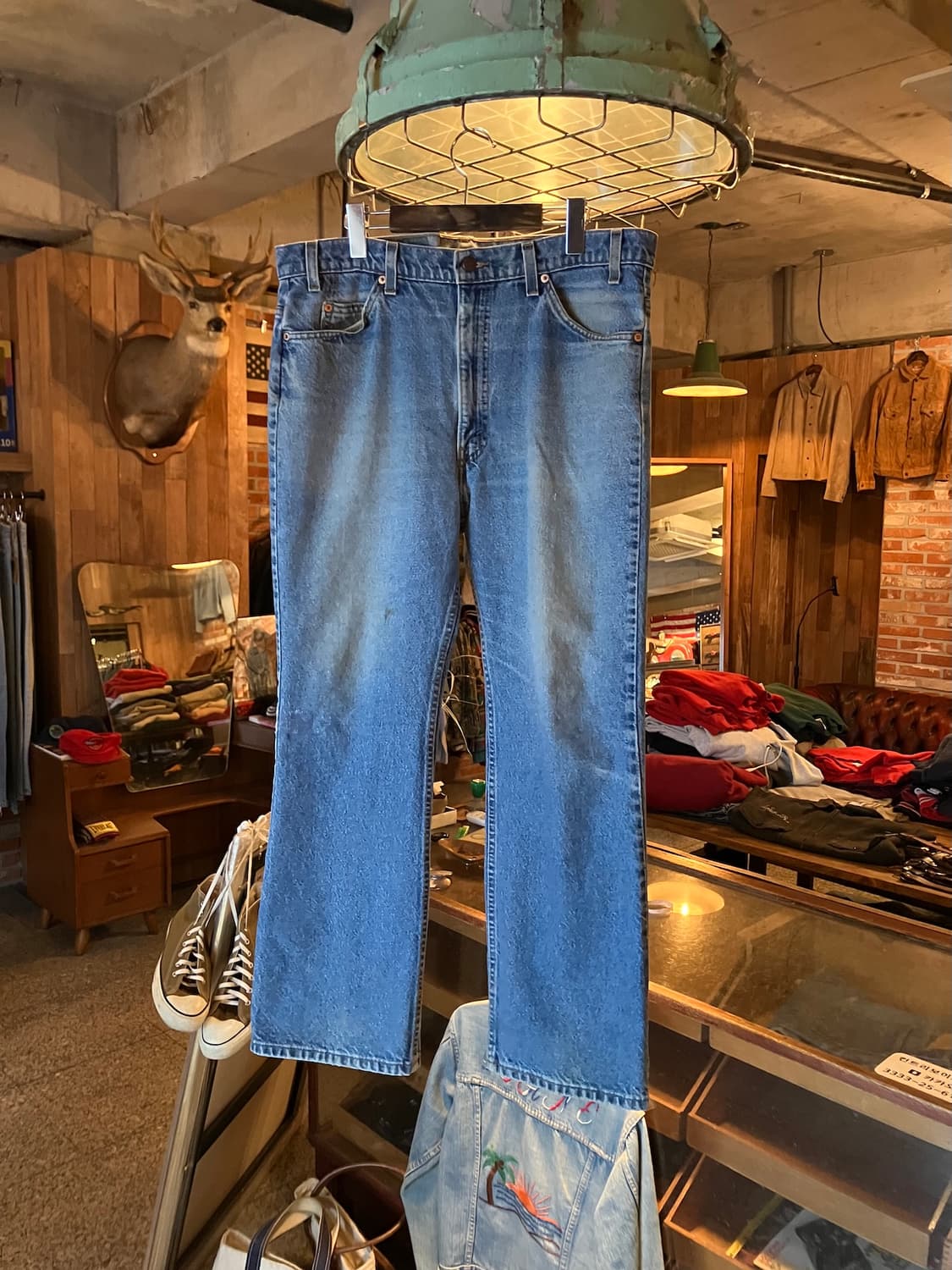 90s USA Levis 517 Boot Cut Denim Pants 상품이미지1