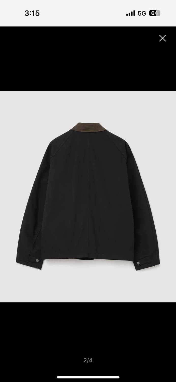 유니폼브릿지 숏헌팅 자켓 M,XL 블랙 새상품 상품이미지2