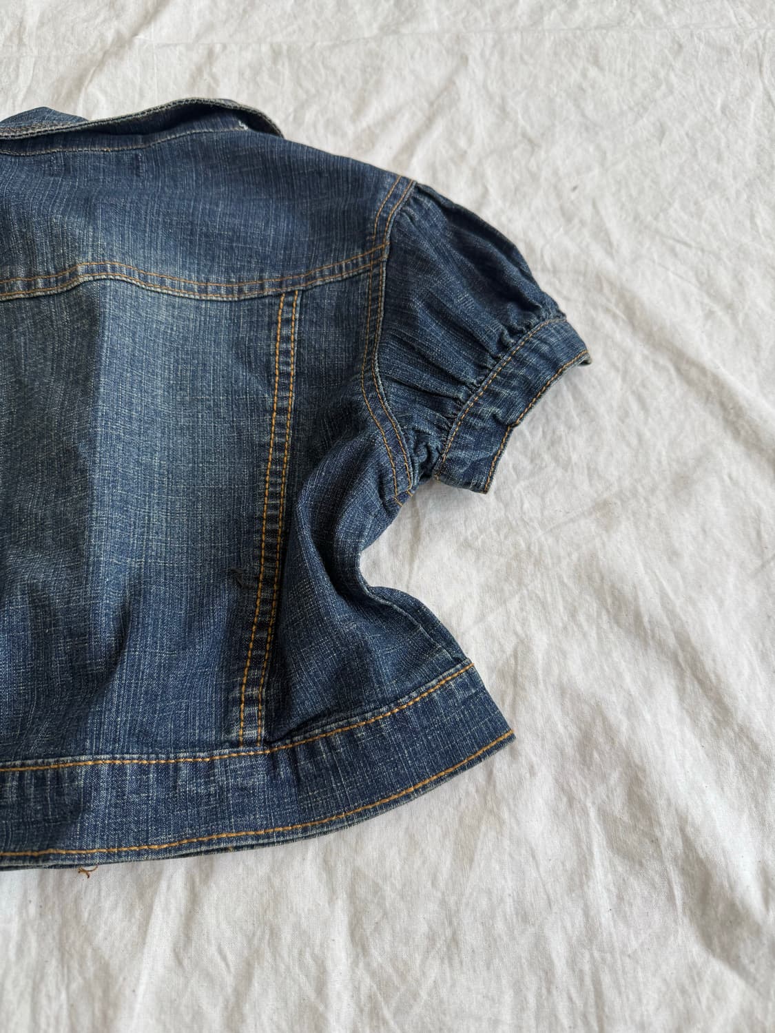 리즈리사 러블리 크롭 데님 자켓 상품이미지7