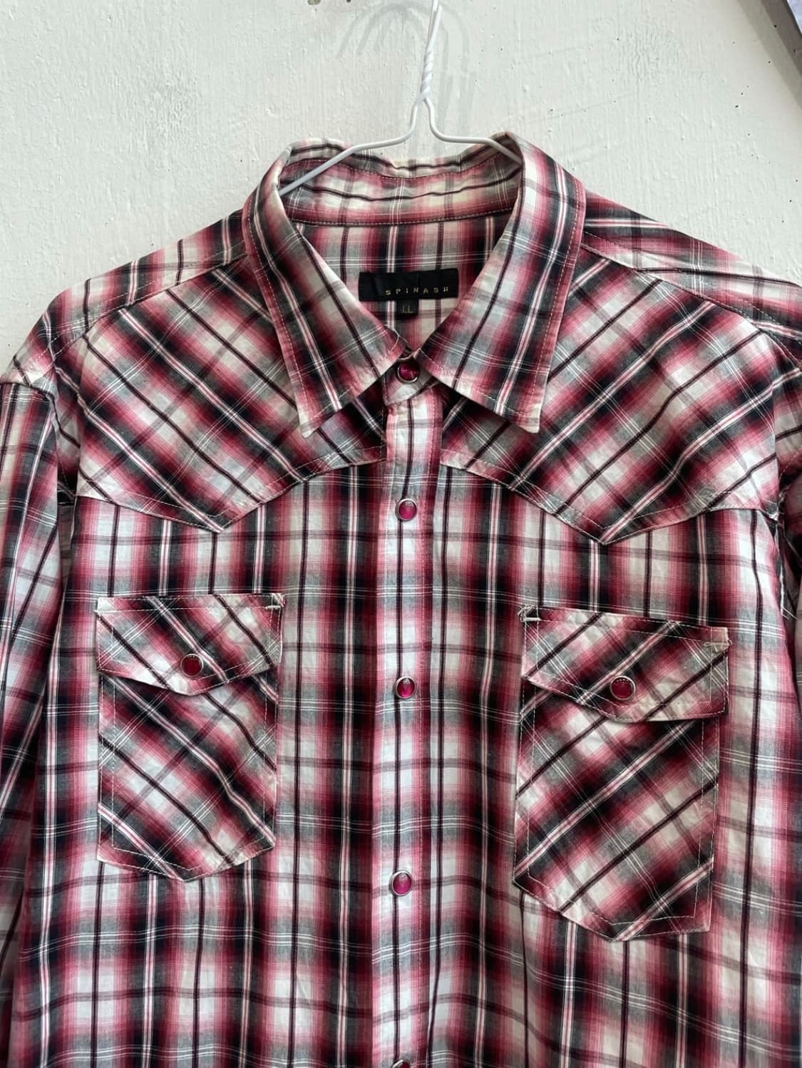 SPINASH 웨스턴 체크셔츠 상품이미지2