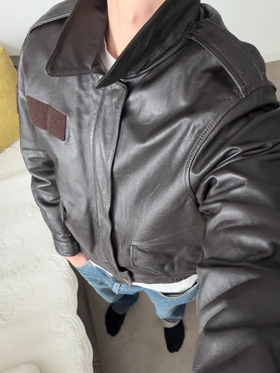 A-2 가죽자켓 [cow leather] 상품이미지3