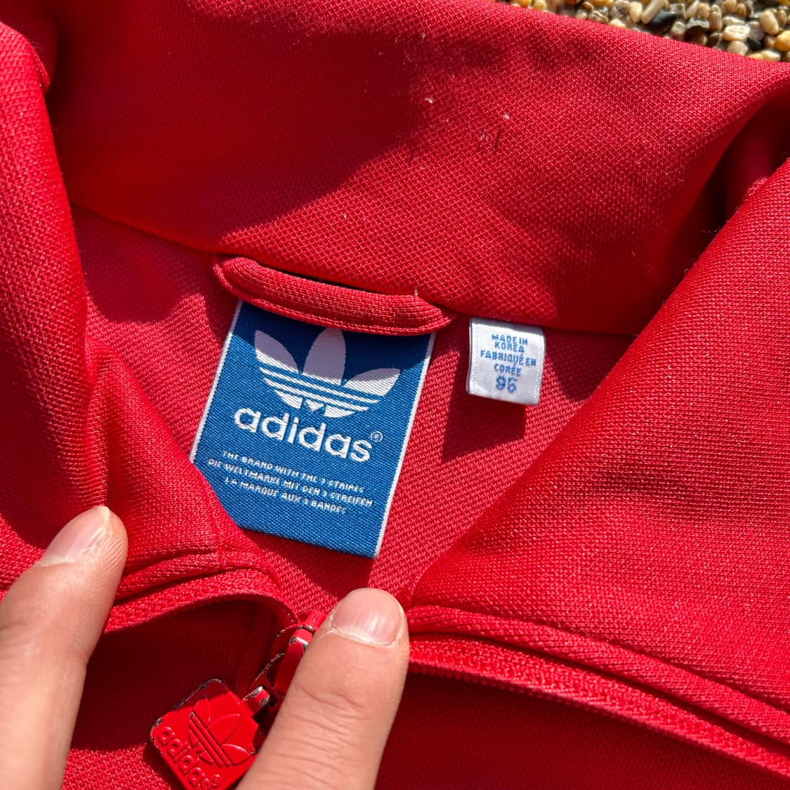 아디다스(ADIDAS) 유로파 레드 트랙탑 져지 상품이미지4