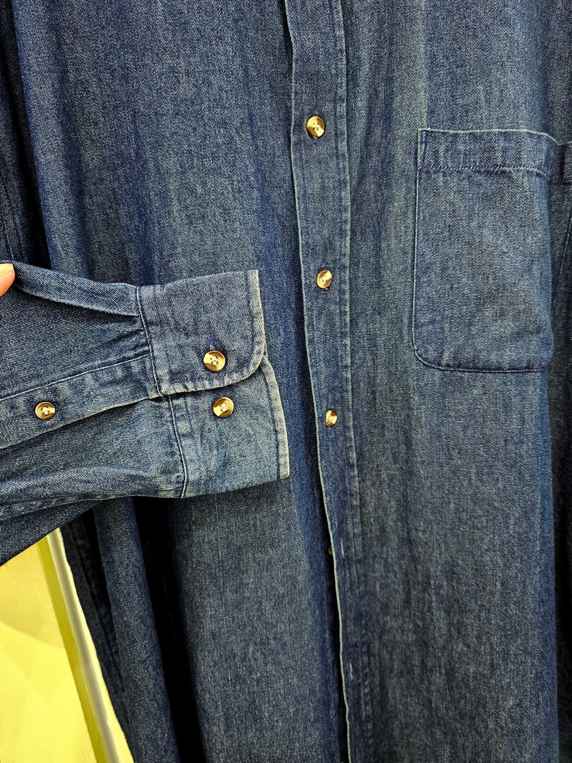 High Garment 데님 셔츠 상품이미지3