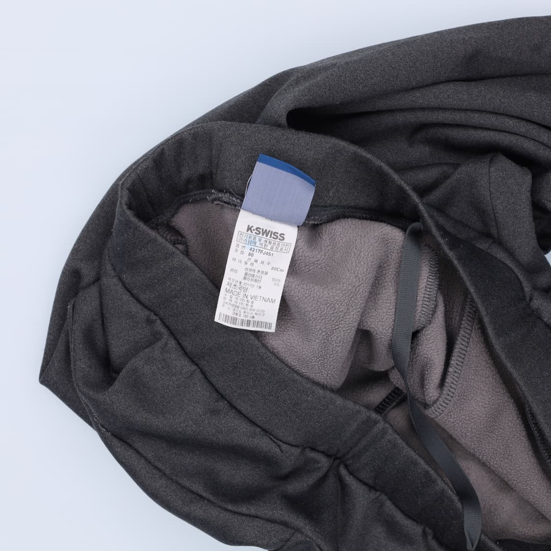 [80] 케이스위스 기모 트레이닝바지 츄리링팬츠 1210H2 상품이미지5