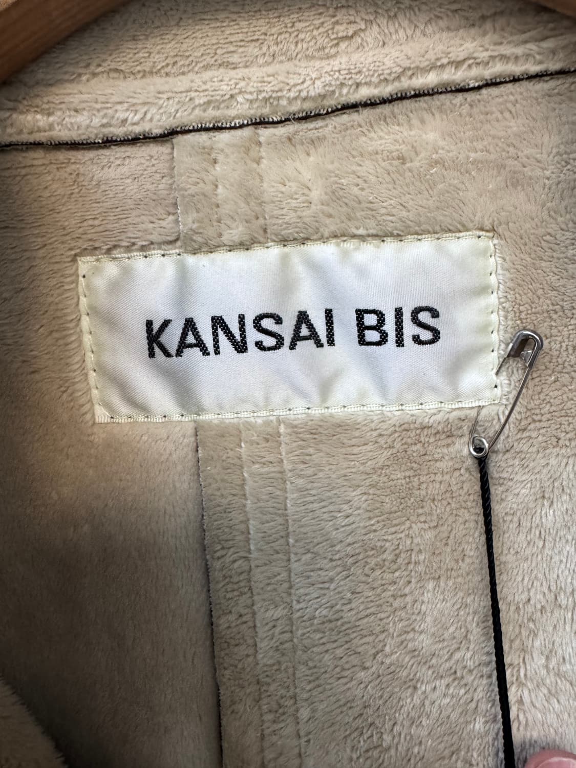 간사이 야마모토 더블 넥 무스탕 상품이미지8