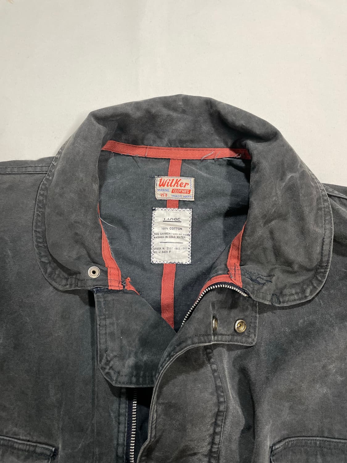 70‘s italy 아카이브 덱자켓 상품이미지3