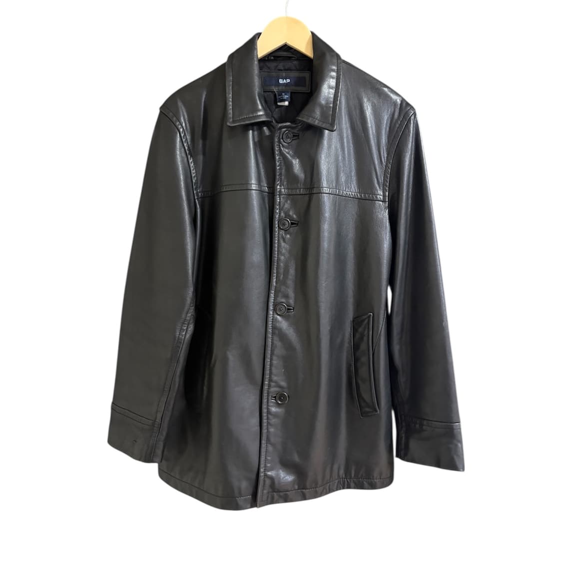 올드갭 카코트 레더 블랙 상품이미지1