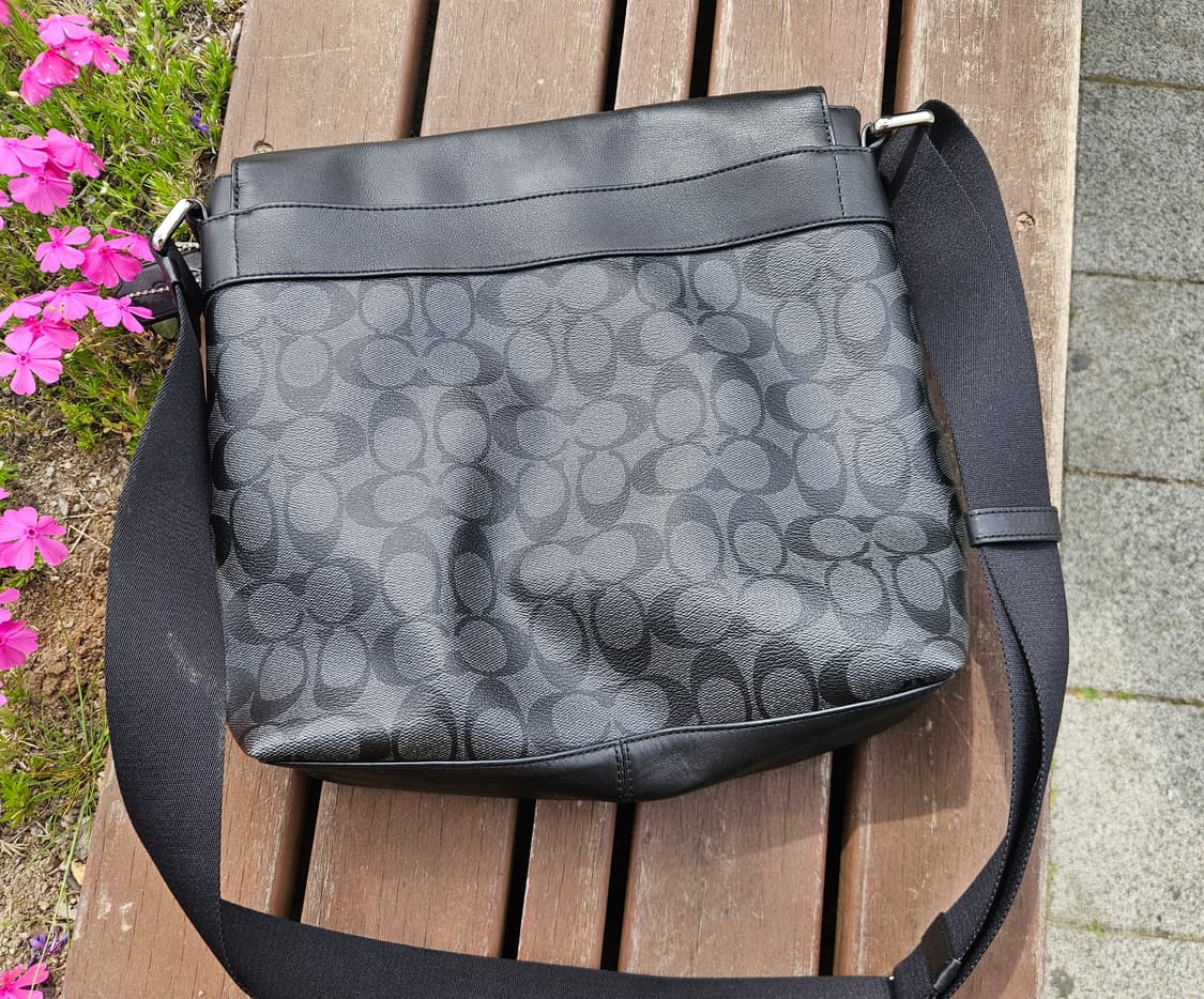 코치 시그니쳐 캔버스 메신저 크로스백/coach 상품이미지7