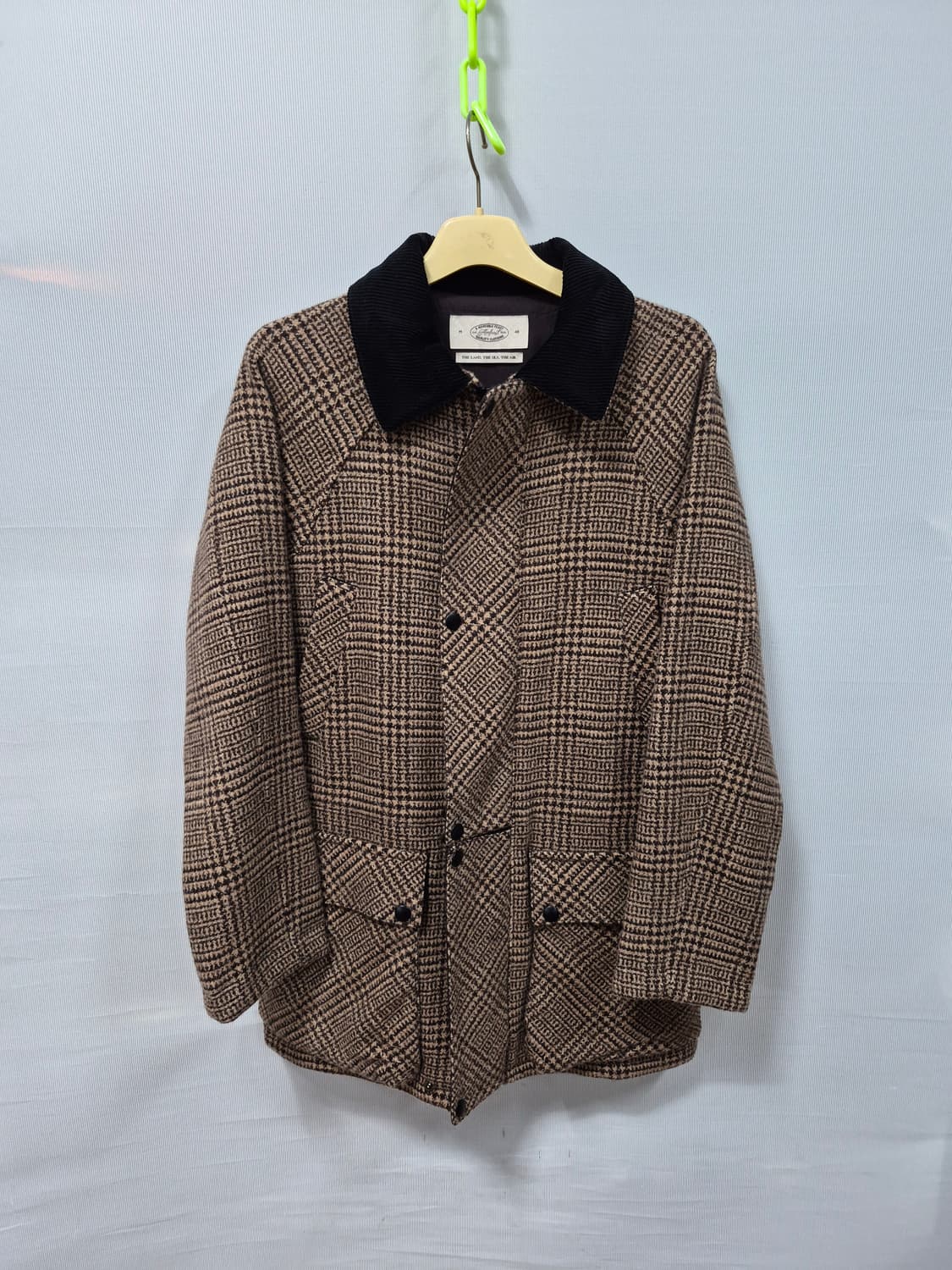 암피스트 울 코트 남성 48 M 100 상품이미지1