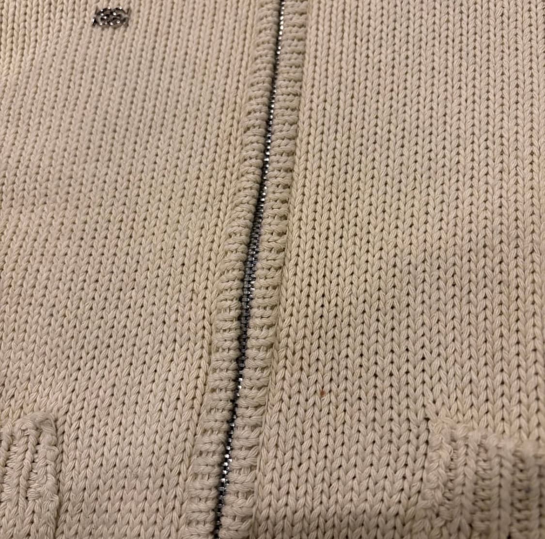 [유우시착용]KUJUN 기준 래글런 니트집업 자켓 상품이미지4