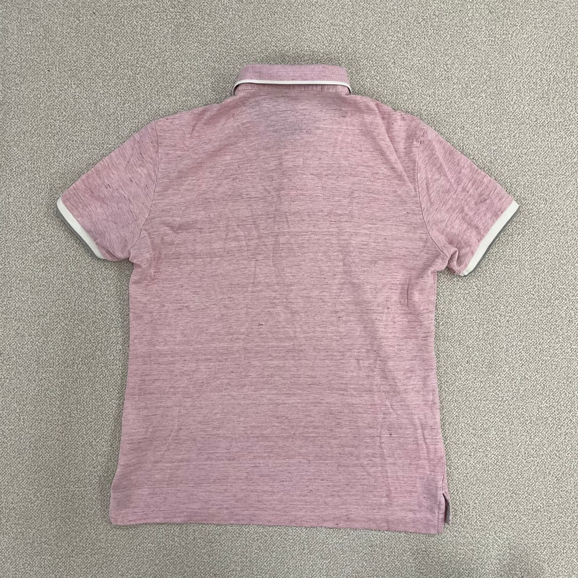 100 빈폴 린넨 반팔 카라 티셔츠 0225M1 상품이미지4