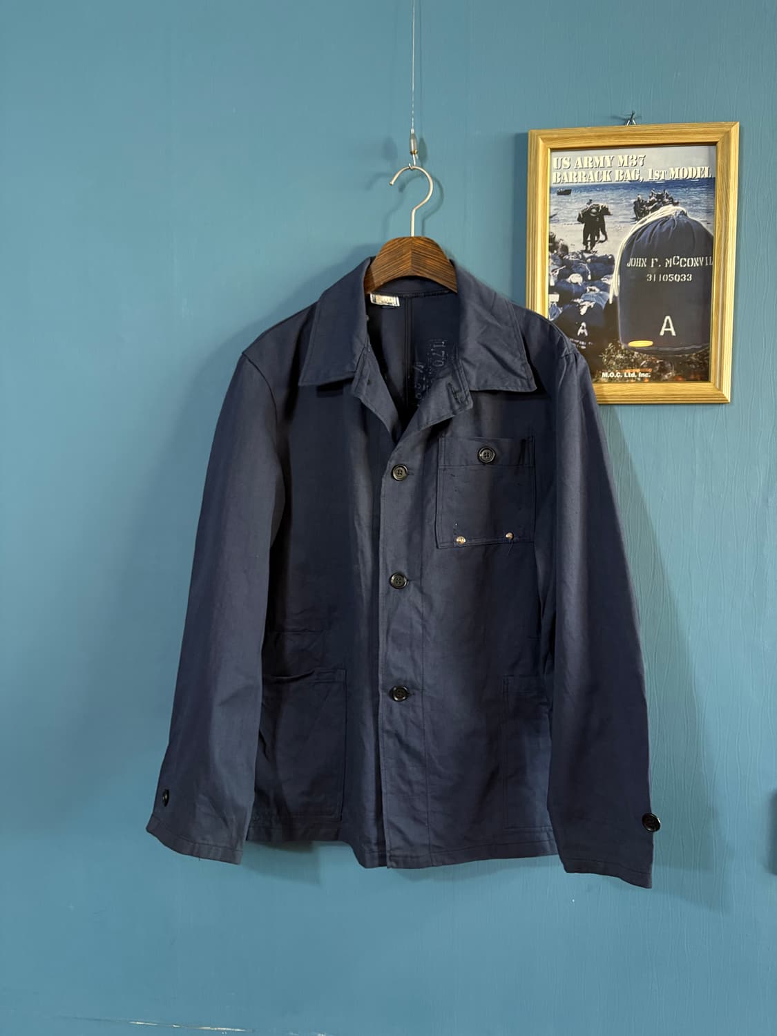 70‘s French Workwear Jacket.  상품이미지1