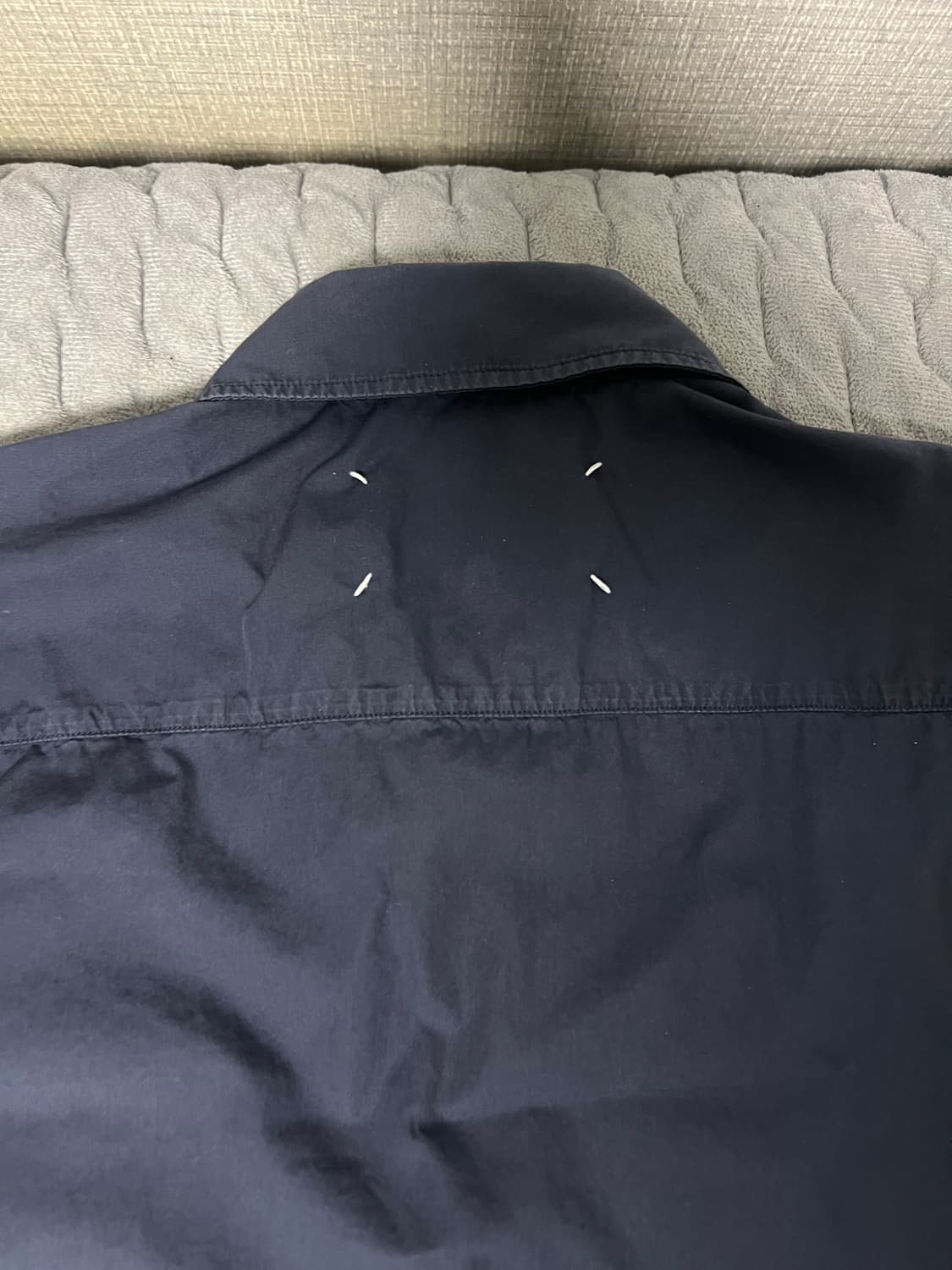 마르지엘라 셔츠 네이비 상품이미지4