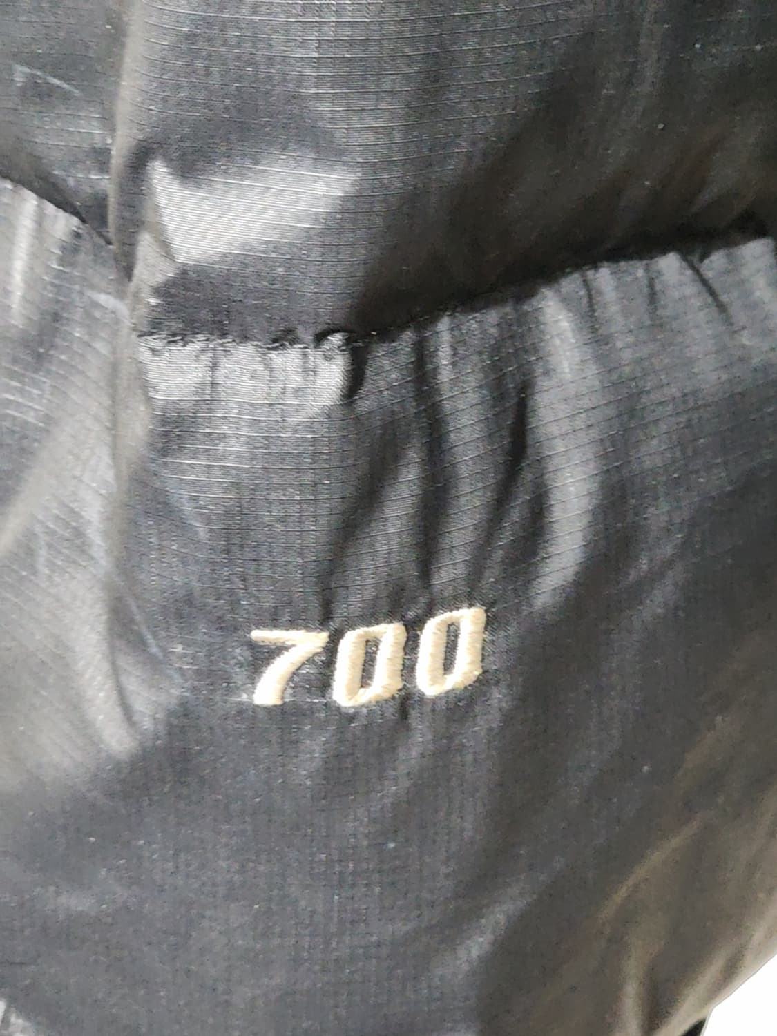 (105) 노스페이스 눕시패딩 점퍼 블랙 700 거위털 구스다운 자켓  상품이미지5