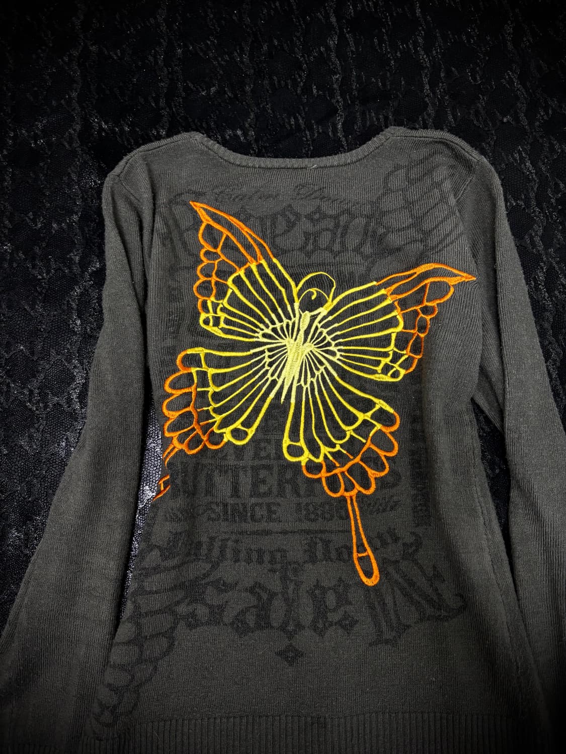 GLITZ”00‘s butterfly&Punk Print Sleeve 상품이미지3