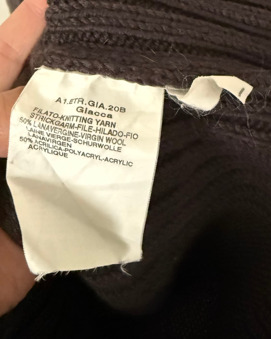 Max&co 니트 집업 상품이미지6