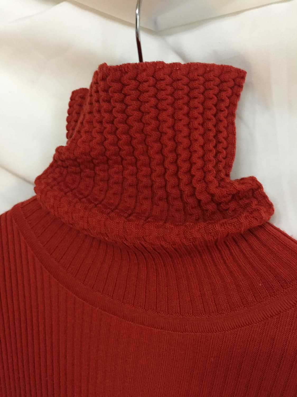 골지 디테일 목폴라 상품이미지10