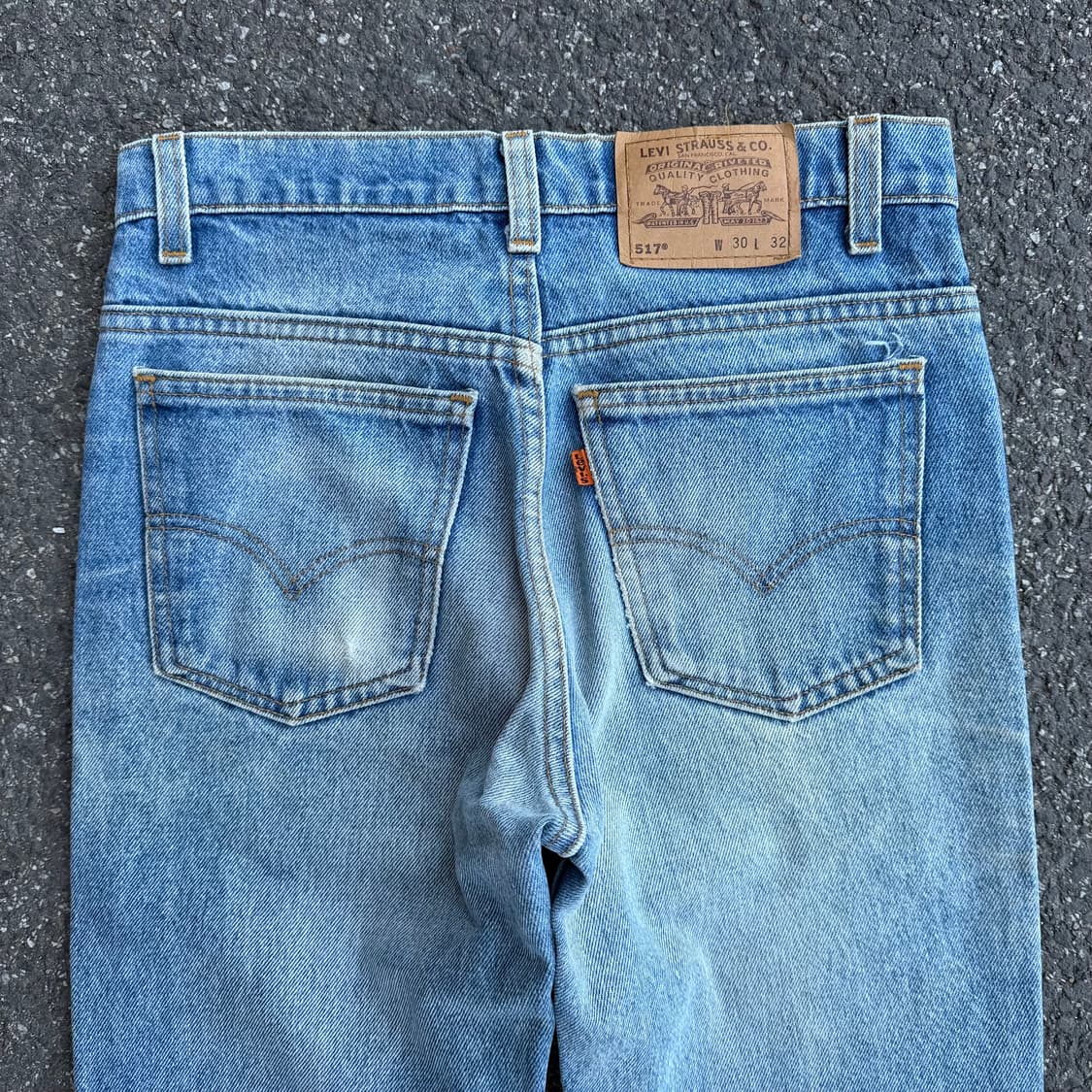 90s USA 빈티지 리바이스 517 부츠컷 오렌지탭 상품이미지6