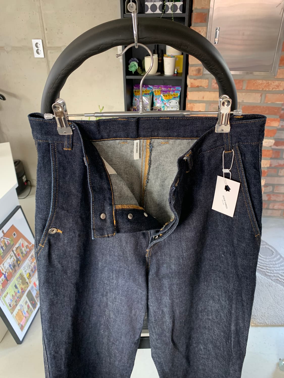 Issuethings 이슈띵즈 셀비지 데님 상품이미지3