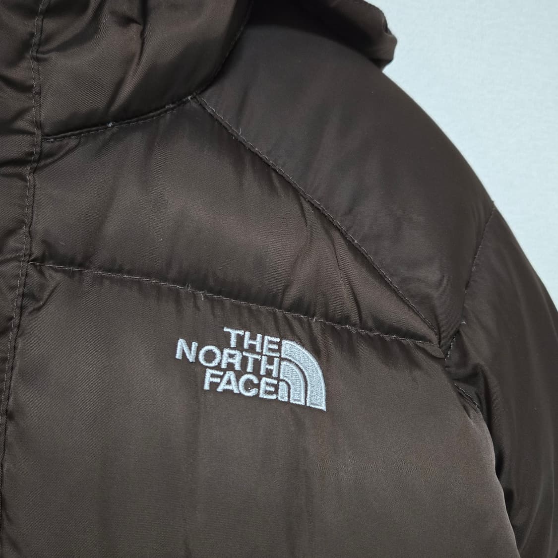 노스페이스 550 브라운 숏 패딩 / 여성 패딩 / 여자 패딩 상품이미지2