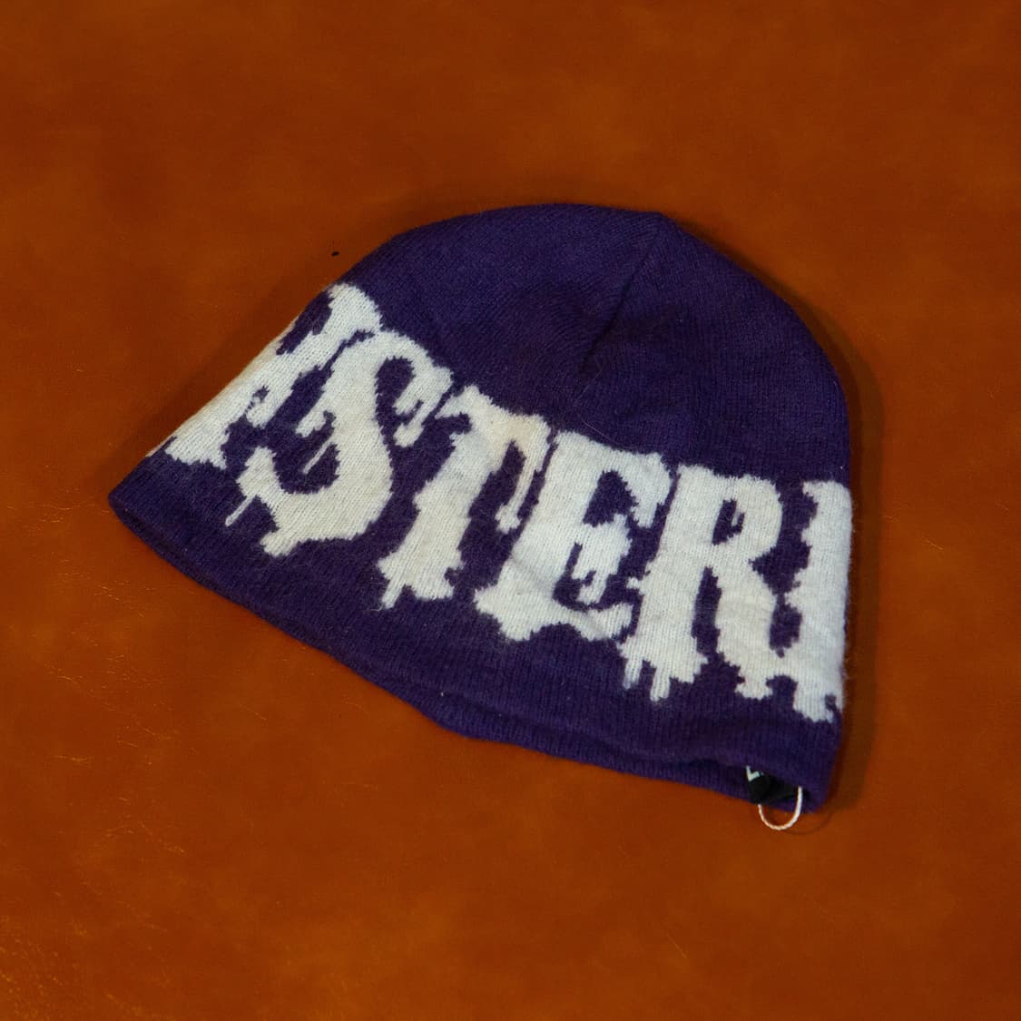 히스테릭 미니 웨이비 로고 비니 퍼플 상품이미지1