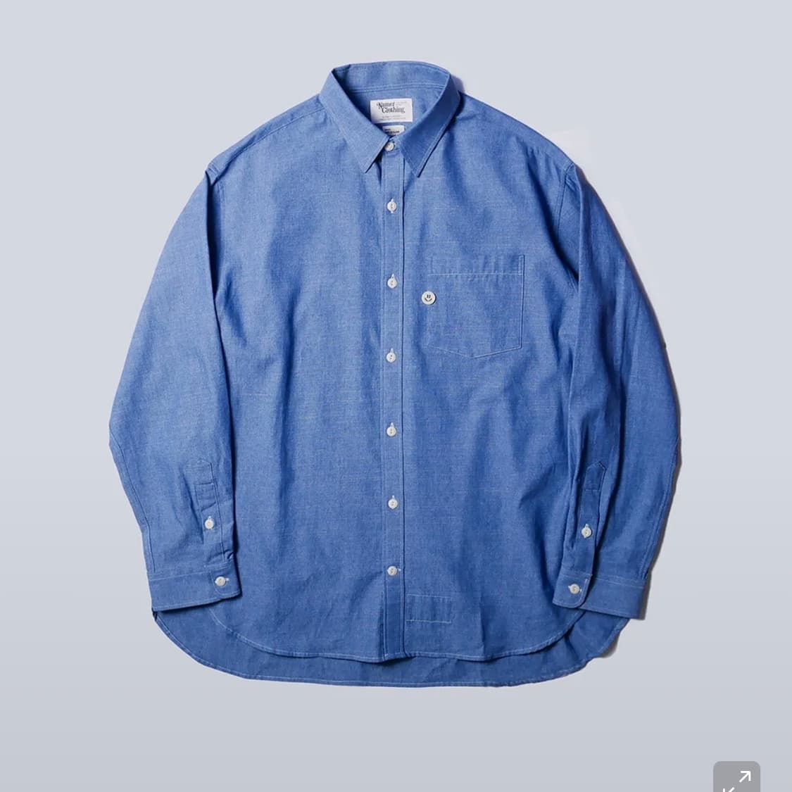 네이머클로딩 스마일셔츠 샴브레이 상품이미지1