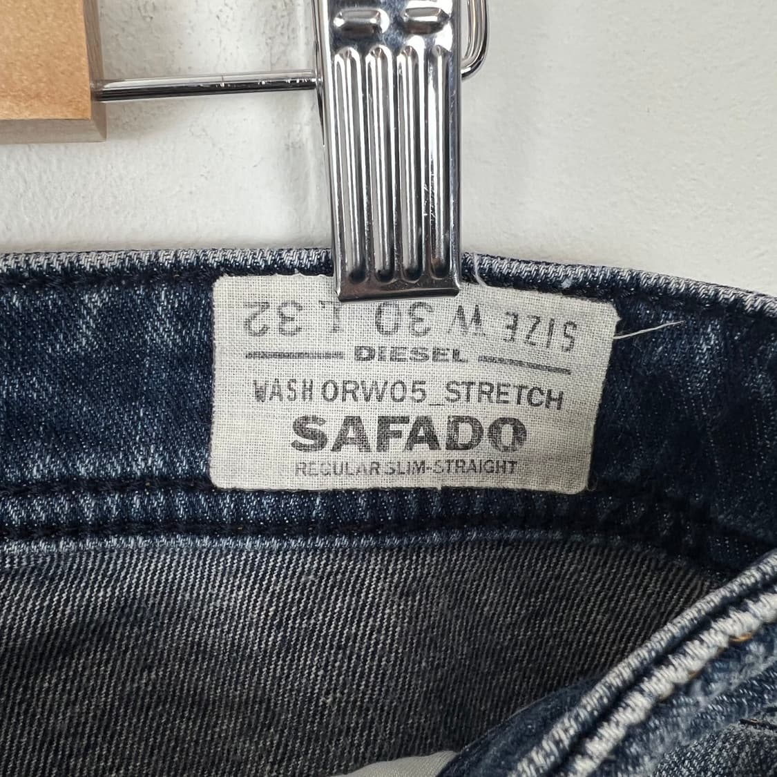 디젤 워싱 데님 팬츠 30 상품이미지4