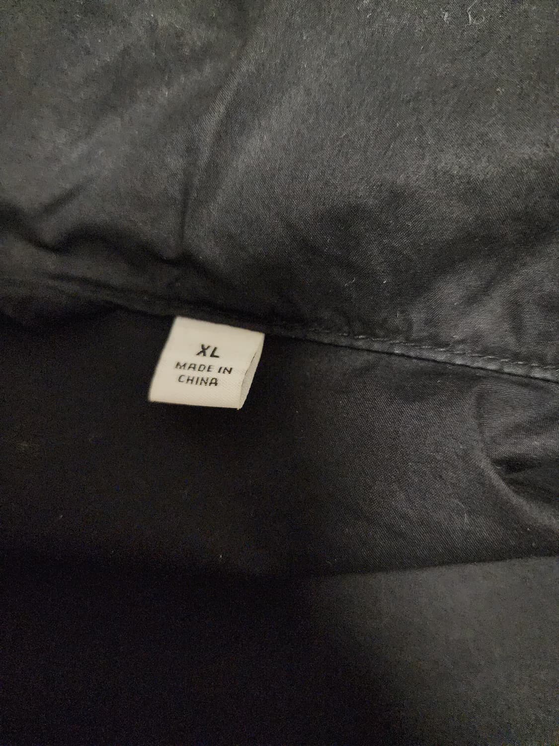 유니클로U 오버사이즈 후드 블루종 블랙 XXL 상품이미지8