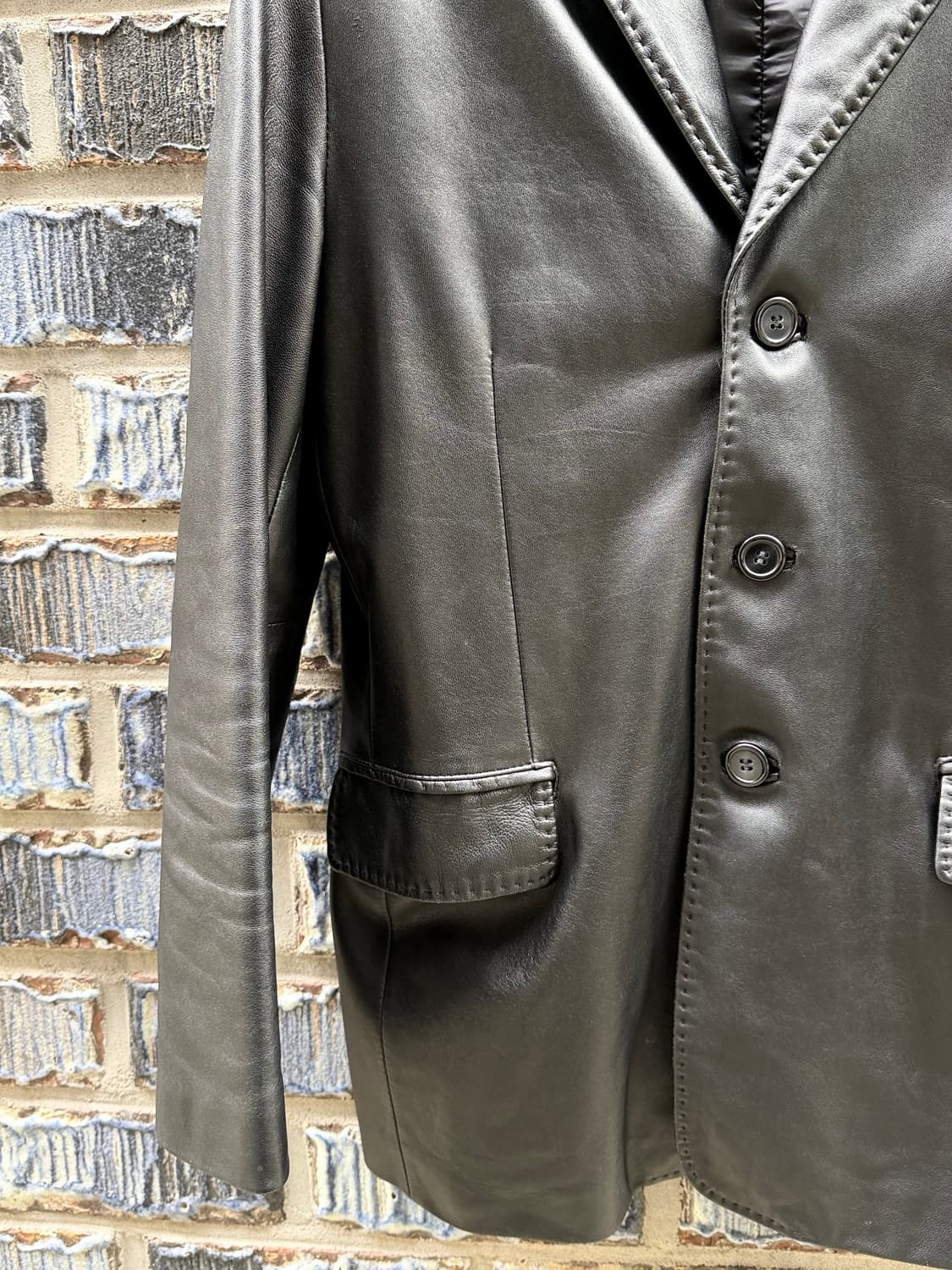 90s 양가죽 블레이저 상품이미지3