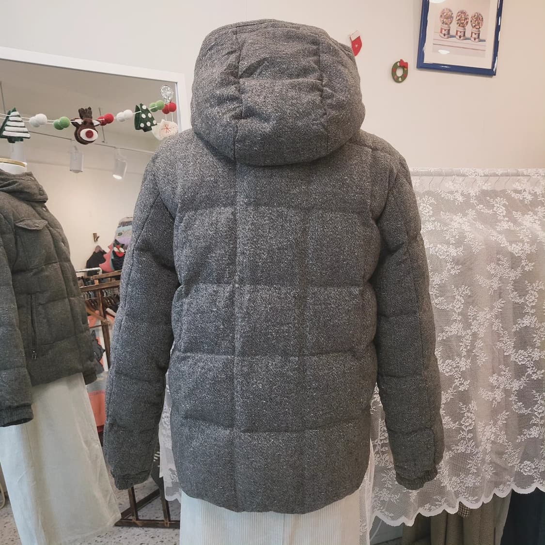 Simplicite plus 보카시울 덕다운 숏패딩 여자 55~66 상품이미지10