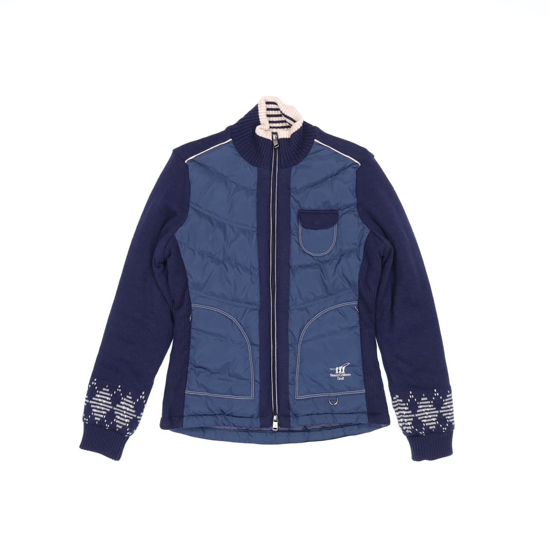 [100] 헨리코튼 골프 덕다운 방풍 니트집업 1212H1 상품이미지1
