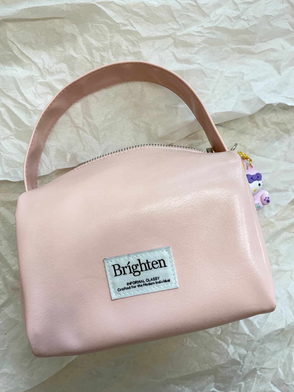 브라이튼 티슈백 베이비핑크 걍새거 미니백 가방 상품이미지1