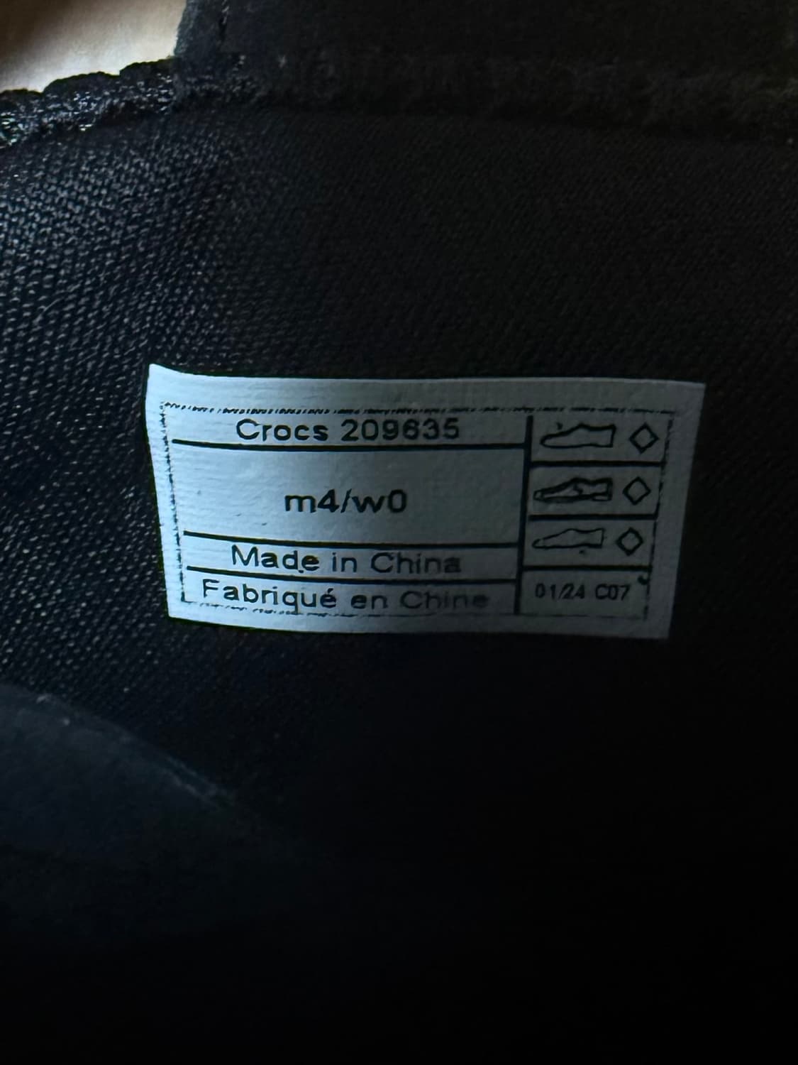 시몬로샤 크록스 (230-240 추정) 상품이미지3