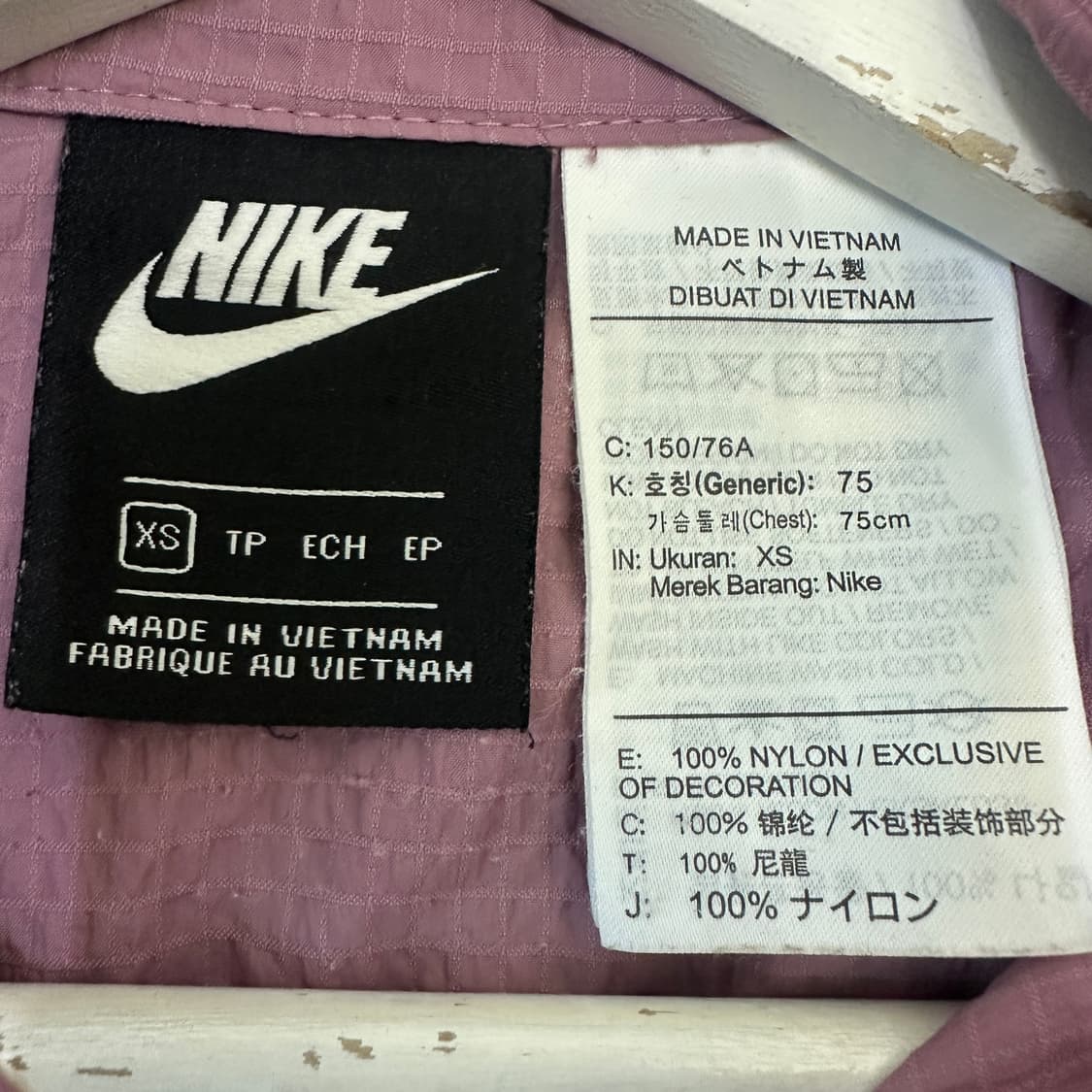 [여성XS] 나이키 크롭 바람막이 상품이미지4