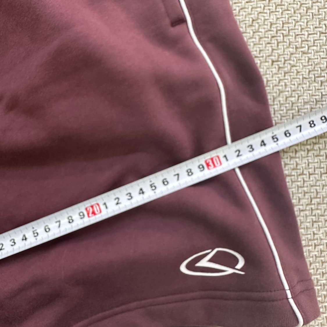 S 코드그라피 트레이닝 쇼츠 버건디 0421D 상품이미지6