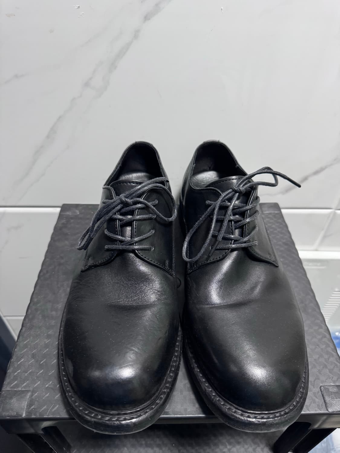 로스트가든 유니폼 워시드 블랙 더비 280 상품이미지1